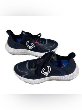 G/FORE MG4X2 Women’s Golf Shoes Sz 9 Navy Skull Embossed Waterproof Spikeless